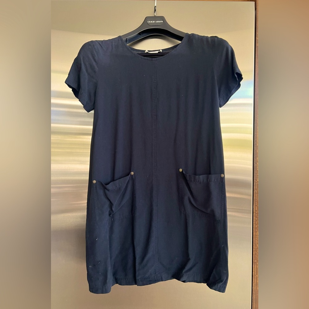 100% silk shift dress